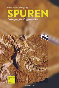 Spuren (Erzeugung des Dagewesenen) (German Edition) by Bettina Bock von Wülfingen, 9783110476507