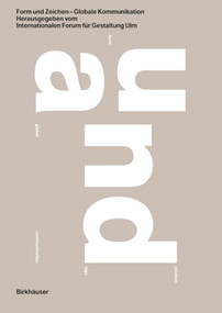 Form und Zeichen - Globale Kommunikation (Globale Kommunikation) by Internationales Forum für Gestaltung Ulm, 9783764304461