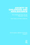 Anxiety in Childhood and Adolescence (Encouraging Self-Help Through Relaxation Training) by Frank Carter, Peter Cheesman, 9781138932616