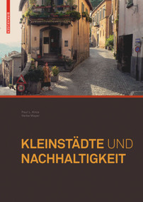 Kleinstädte und Nachhaltigkeit (Konzepte für Wirtschaft, Umwelt und soziales Leben) (German Edition) by Paul Knox, Heike Mayer, 9783764385798