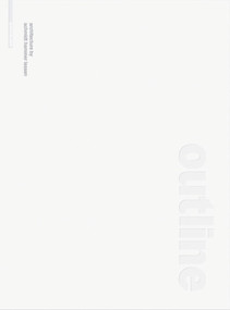 Outline (Architecture by schmidt hammer lassen) by schmidt hammer lassen, 9783764388362