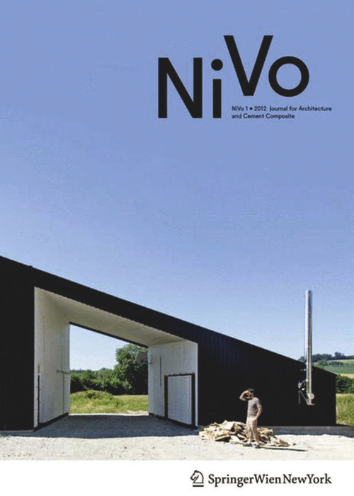 NiVo (Journal for Architecture and Cement Composite) by Manuela Hötzl, Kornel Ringli, 9783990434833