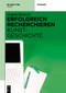 Erfolgreich recherchieren - Kunstgeschichte (German Edition) by Angela Karasch, 9783110271201