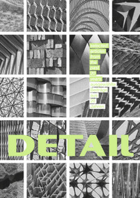 DETAIL - ausgewählte Beiträge aus 20 Jahren / selected articles from the past 20 years by Institut für internationale Architektur-Dokumentation, 9783920034539