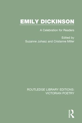 Emily Dickinson (A Celebration for Readers) by Suzanne Juhasz, Cristanne Miller, 9781138672109