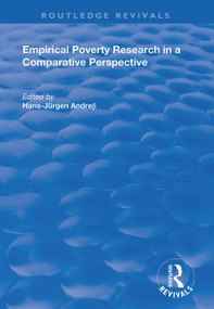 Empirical Poverty Research in a Comparative Perspective by Hans Jurgen Andreß, 9781138338005