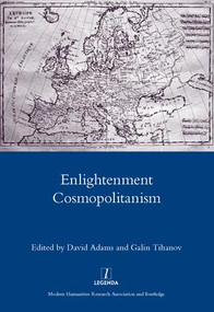 Enlightenment Cosmopolitanism by David Adams, 9781907747946