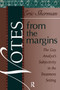 Notes from the Margins (The Gay Analyst's Subjectivity in the Treatment Setting) by Eric Sherman, 9780881634112