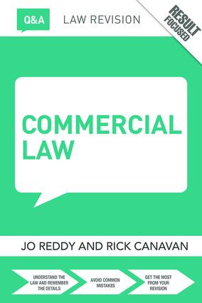 Q&A Commercial Law by Jo Reddy, Rick Canavan, 9781138854871