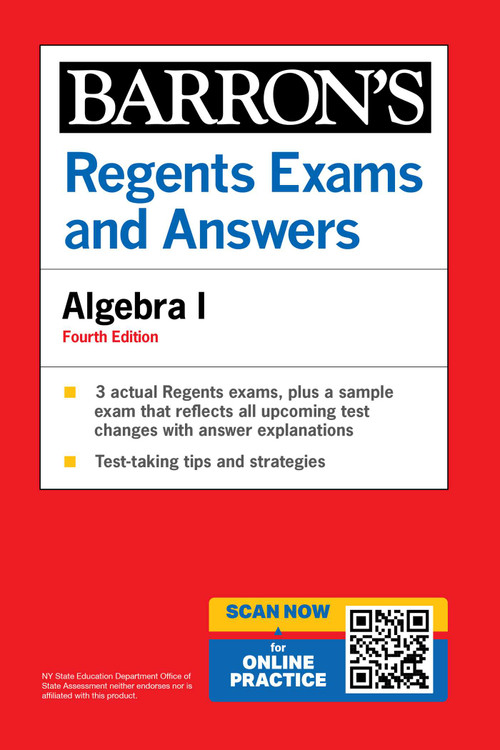 Regents Exams and Answers: Algebra I, Fourth Edition by Gary M. Rubinstein, 9781506291291