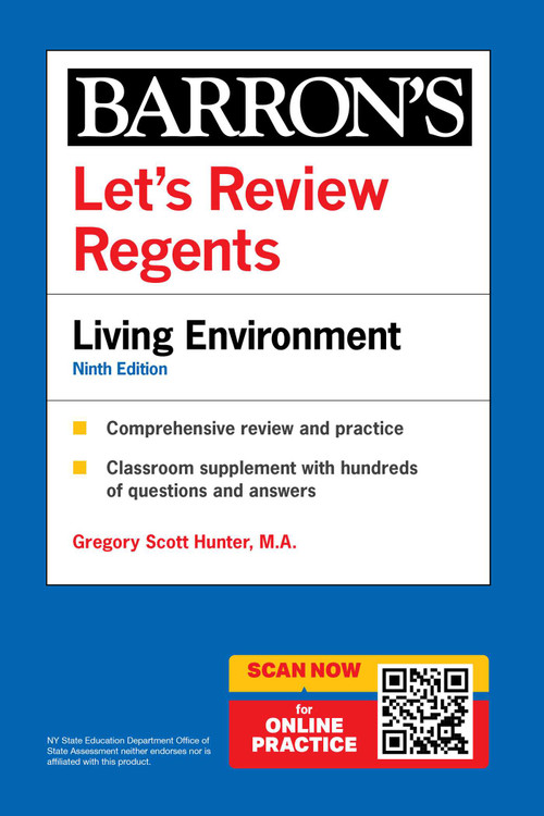 Let's Review Regents: Life Science: Biology, 1st Edition - 9781506291352 by Gregory Scott Hunter, 9781506291352