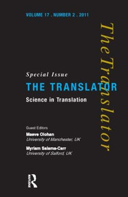 Science in Translation by Maeve Olohan, Myriam Salama-Carr, 9781905763276