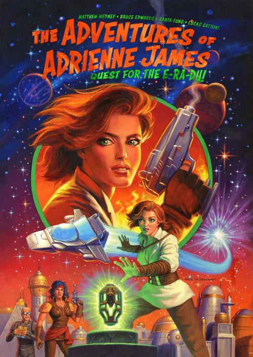 ADVENTURES OF ADRIENNE JAMES by Matthew Medney, Bruce Edwards, Santa Fung, 9781955537148