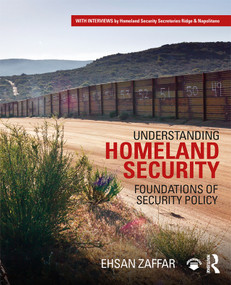 Understanding Homeland Security (Foundations of Security Policy) - 9780367259044 by Ehsan Zaffar, 9780367259044