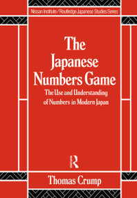 Japanese Numbers Game by T Crump, 9780415056090