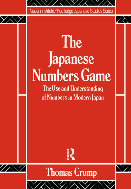 Japanese Numbers Game by T Crump, 9780415056090