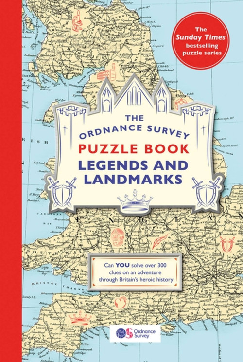 The Ordnance Survey Puzzle Book: Legends and Landmarks by Ordnance Survey, 9781399611077