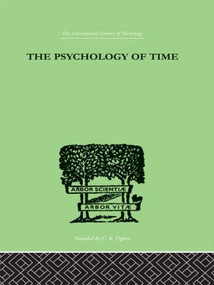The Psychology of Time - 9780415210416 by Mary Sturt, 9780415210416