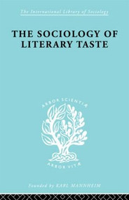 Sociology Lit Taste Ils 90 by Levin L. Schucking, 9780415175982