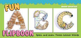 Fun ABC Flip Book (Spell and Learn Three-Letter Words) by Shelley Dieterichs, 9781641243612