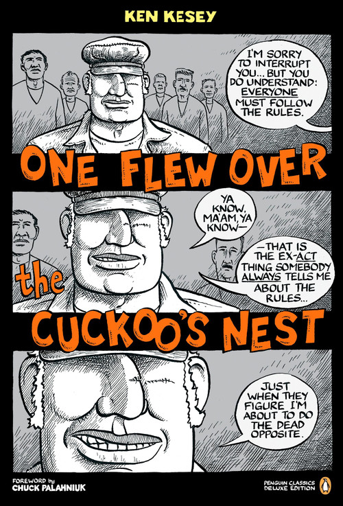 One Flew Over the Cuckoo's Nest ((Penguin Classics Deluxe Edition)) by Ken Kesey, Robert Faggen, Chuck Palahniuk, 9780143105022