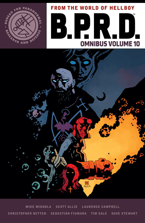 B.P.R.D. Omnibus Volume 10 by Mike Mignola, Scott Allie, Laurence Campbell, Sebastian Fiumara, Christopher Mitten, 9781506729589