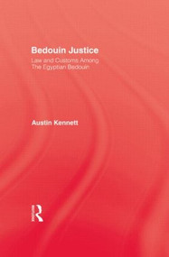 Bedouin Justice by Austin Kennett, 9780710306791