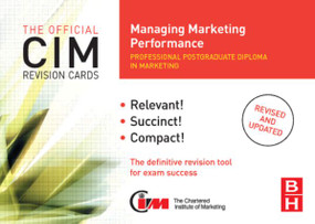 CIM Revision Cards Managing Marketing Performance by Karen Beamish, 9780750686433