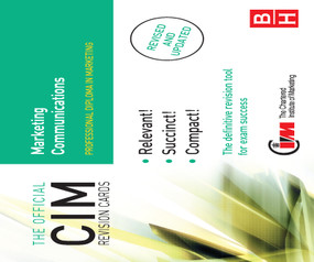 CIM Revision Cards Marketing Communications by Gill Wood, 9780750682954