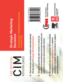 CIM Revision Cards Strategic Marketing Decisions by Karen Beamish, 9780750686556