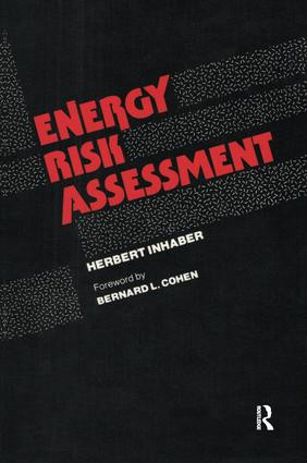 Energy Risk Assessment by Herbert Inhaber, 9780677059808