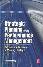 Strategic Planning and Performance Management by Graham Kenny, 9780750663830