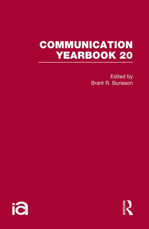 Communication Yearbook 20 by Brant R. Burleson, 9780415873161