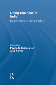 Doing Business in India - 9780415777544 by Pawan S. Budhwar, Arup Varma, 9780415777544