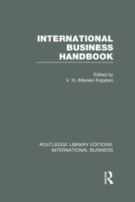 International Business Handbook (RLE International Business) - 9780415657631 by V.H. Kirpalani, 9780415657631