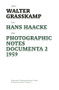 Hans Haacke (Photographic Notes Documenta 2 1959) by Walter Grasskamp, Eva Schmidt, Joseph Imorde, 9783422071643
