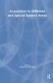 Acquisition in Different and Special Subject Areas by Linda S Katz, 9780789022899