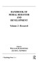 Handbook of Moral Behavior and Development (Volume 2: Research) by William M. Kurtines, Jacob Gewirtz, Jacob L. Lamb, 9780805808810