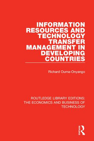 Information Resources and Technology Transfer Management in Developing Countries - 9780815354888 by Richard Onyango, 9780815354888