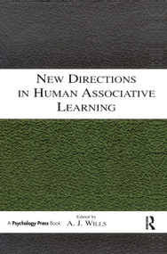 New Directions in Human Associative Learning - 9780805850819 by Andy J. Wills, 9780805850819