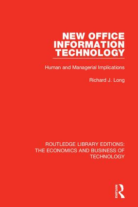 New Office Information Technology (Human and Managerial Implications) - 9780815355595 by Richard J. Long, 9780815355595