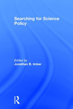 Searching for Science Policy - 9780765801630 by Jonathan B. Imber, 9780765801630