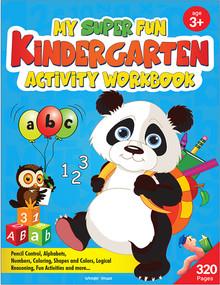 My Super Fun Kindergarten Activity Workbook for Children by Wonder House Books, 9789354403194