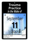 Trauma Practice in the Wake of September 11, 2001 by Steven N Gold, Jan Faust, 9780789019189
