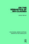 On the Semantics of Wh-Clauses - 9781138690769 by Marjorie Boulton, 9781138690769