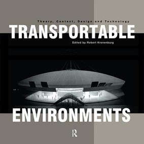 Transportable Environments by Robert Kronenburg, 9781138409095