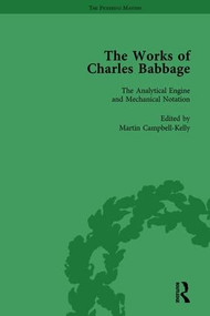 The Works of Charles Babbage Vol 3 by Charles Babbage, Martin Campbell-Kelly, 9781138763722