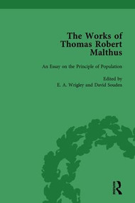 The Works of Thomas Robert Malthus Vol 2 by E A Wrigley, David Souden, 9781138765047