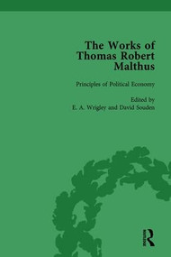 The Works of Thomas Robert Malthus Vol 5 by E A Wrigley, David Souden, 9781138765078
