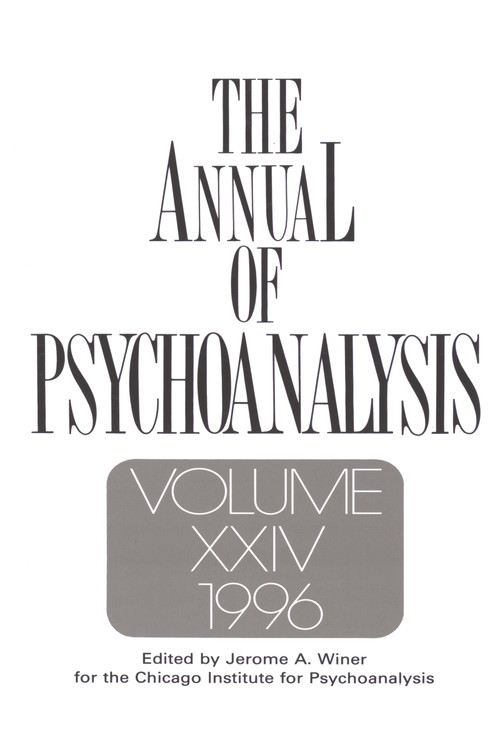 The Annual of Psychoanalysis, V. 24 by Jerome A. Winer, 9780881631883